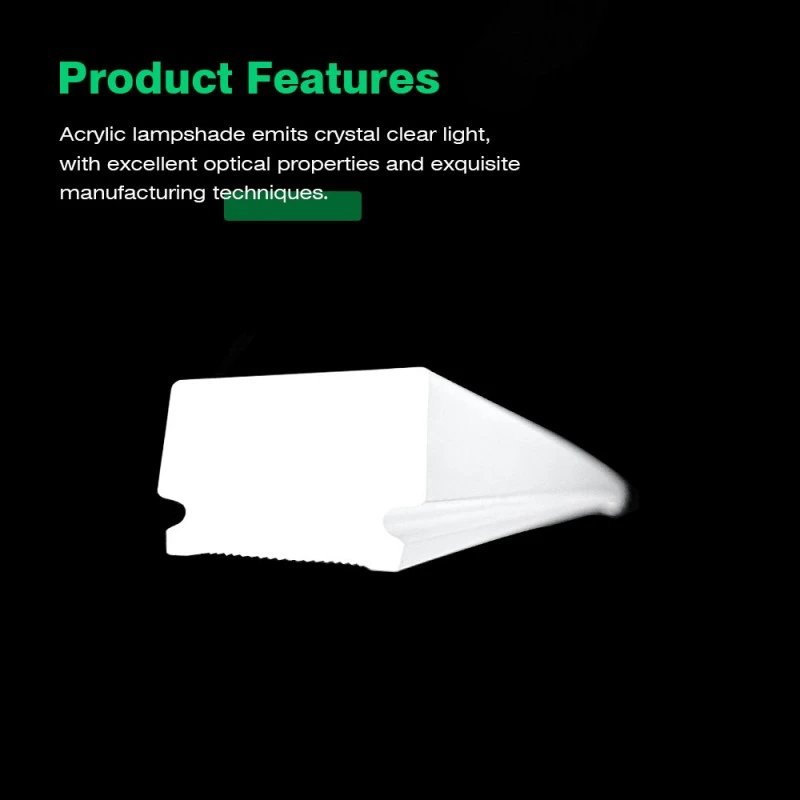 Acrylic Diffuser Extrusion Lampshade