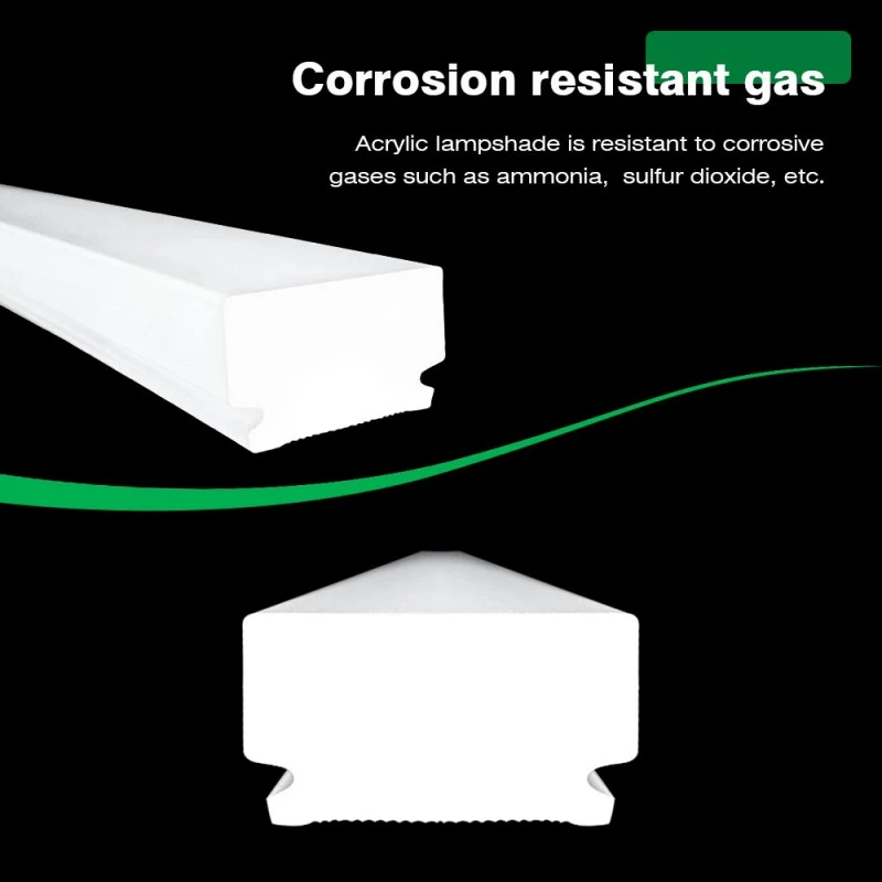 Acrylic Diffuser Extrusion Lampshade