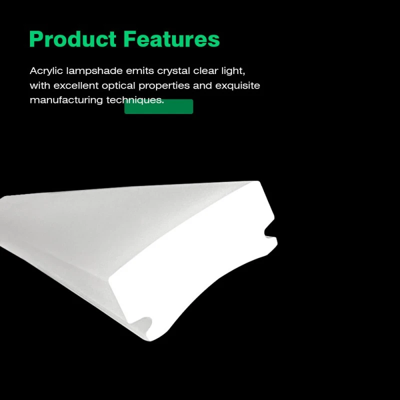 Acrylic Matte Extrusion Lampshade