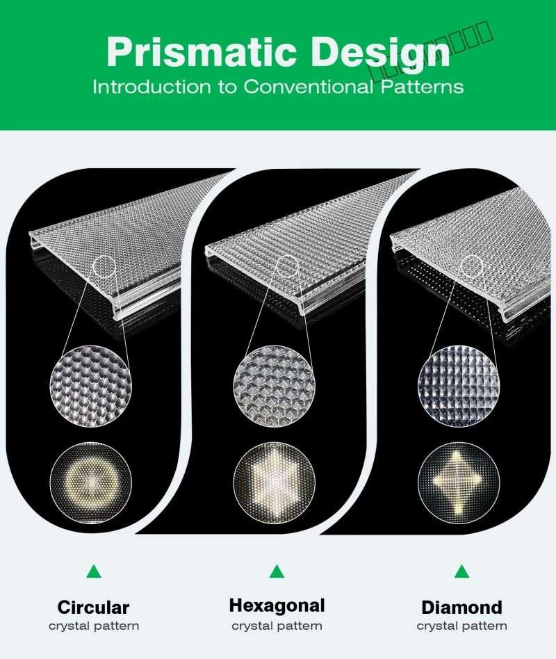 Acrylic Prism Extrusion Lampshade