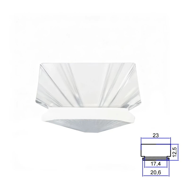 Acrylic Transparent Extrusion Lampshade Acrylic Transparent Extrusion Lampshade