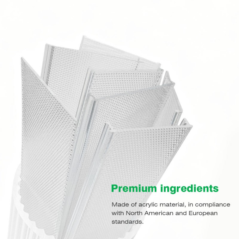 Polycarbonate Embossed Extruded Lampshade