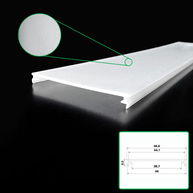 Polycarbonate Extrusion Frosted Lampshade Polycarbonate Extrusion Frosted Lampshade
