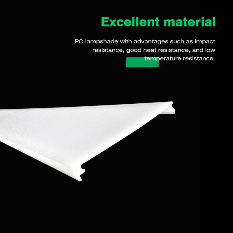 Polycarbonate Extrusion Frosted Lampshade