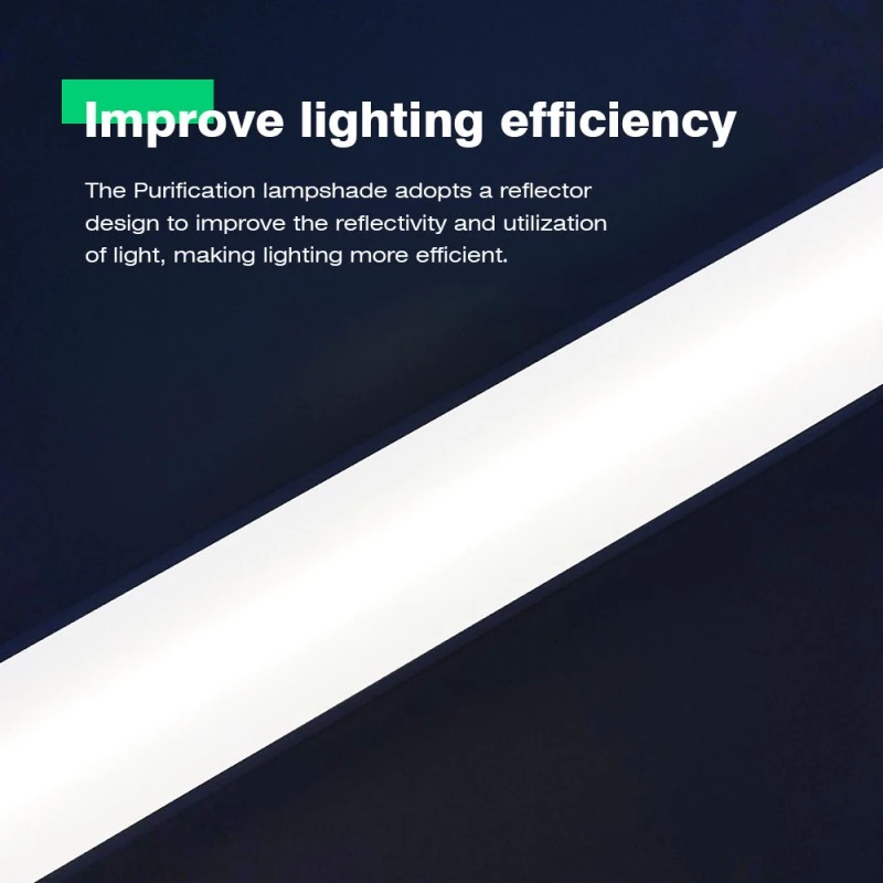 Extruded Dual-Color Purification Lamp