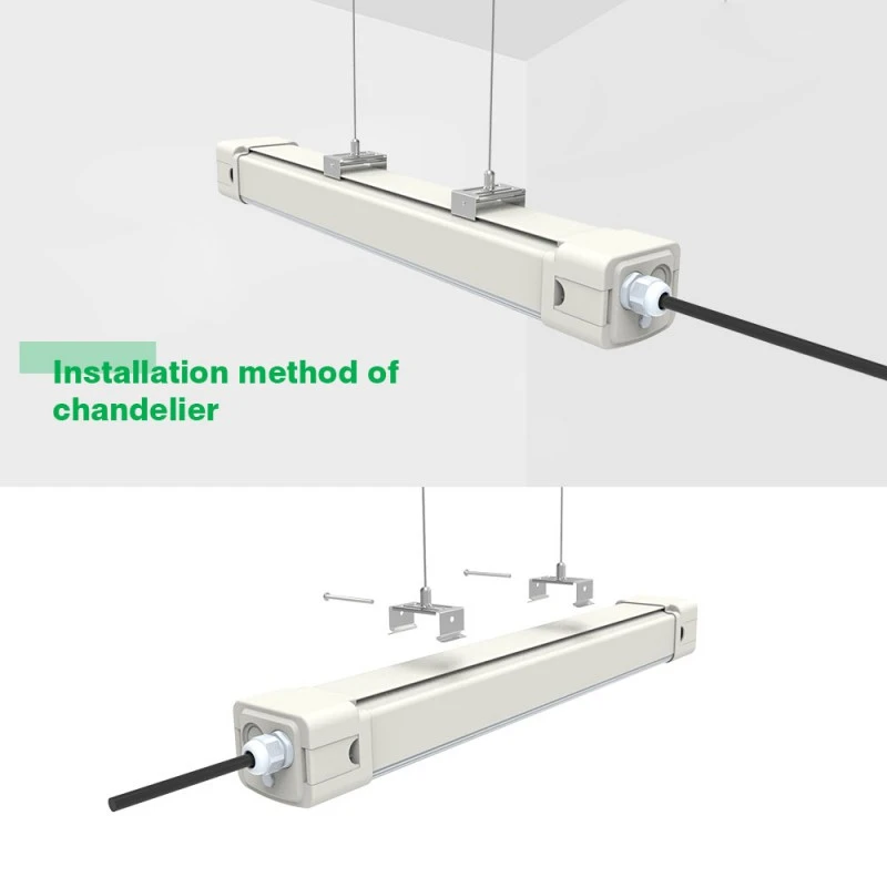 Tri-Proof Light Dual-Color Extruded Housing